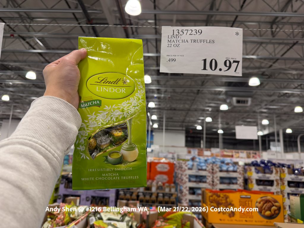 LINDT MATCHA TRUFFLES 22 OZ