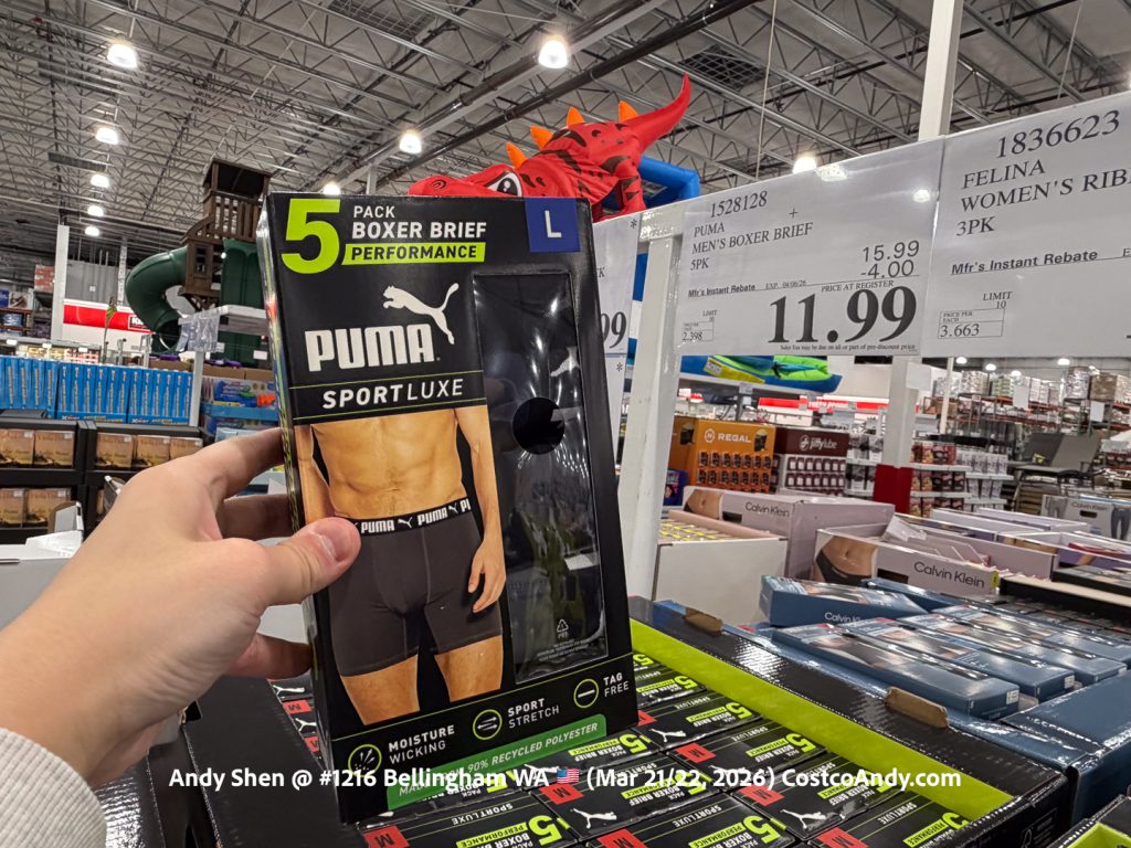 PUMA + MEN’S BOXER BRIEF 5PK