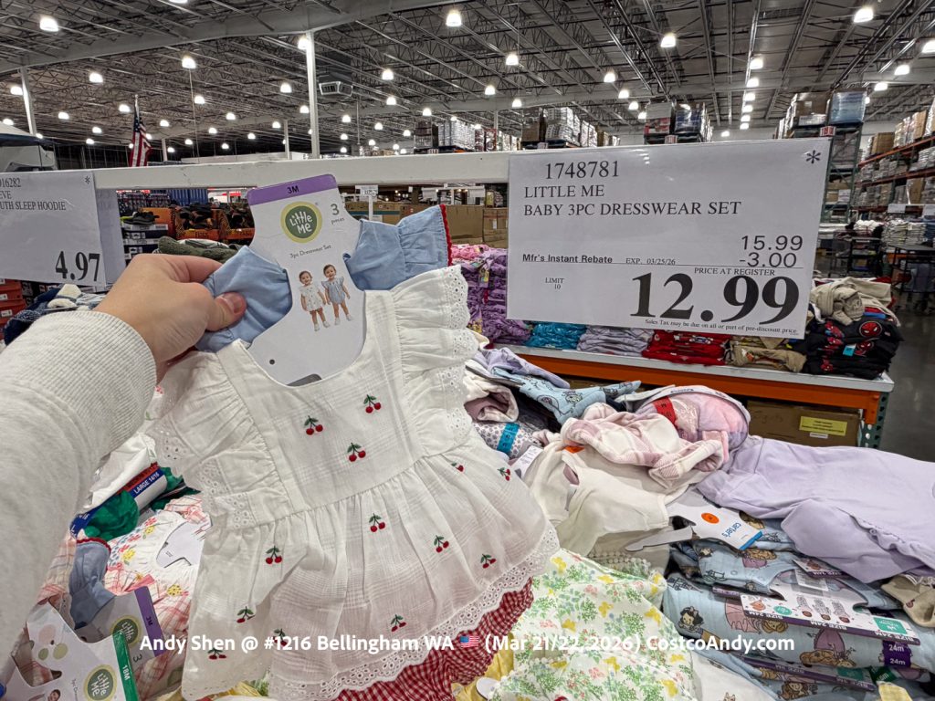 LITTLE ME BABY 3PC DRESSWEAR SET