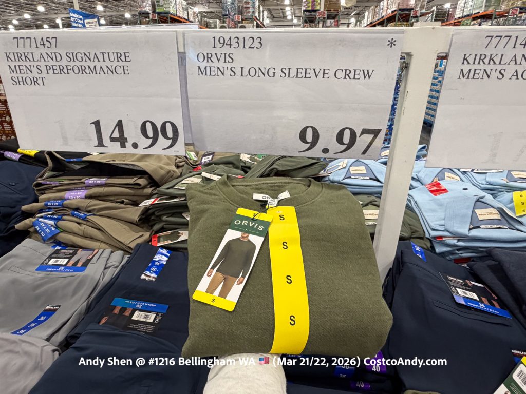 ORVIS MEN’S LONG SLEEVE CREW