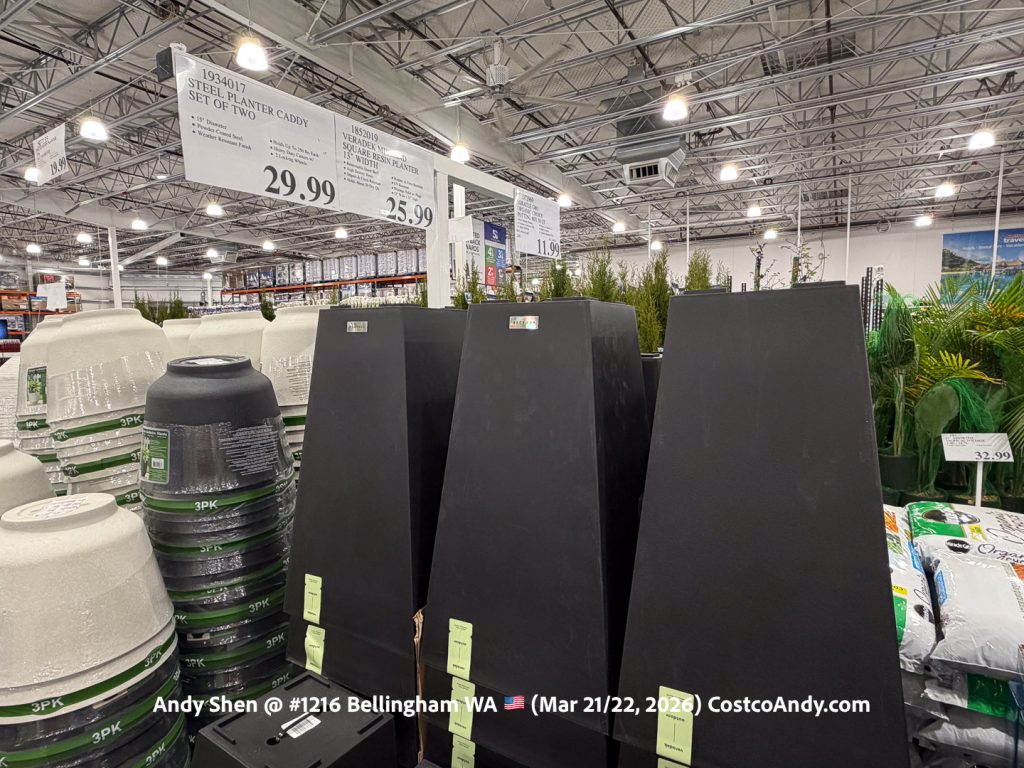 STEEL PLANTER CADDY SET OF TWO