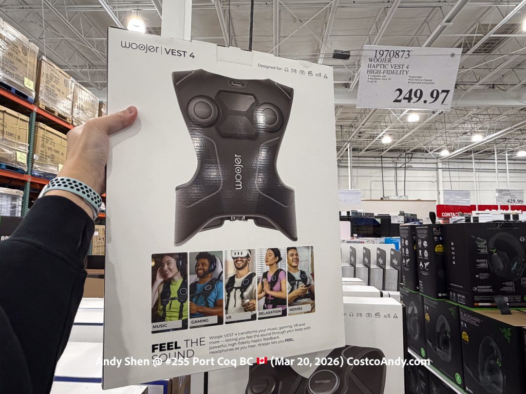 WOOJER HAPTIC VEST 4 HIGH-FIDELITY