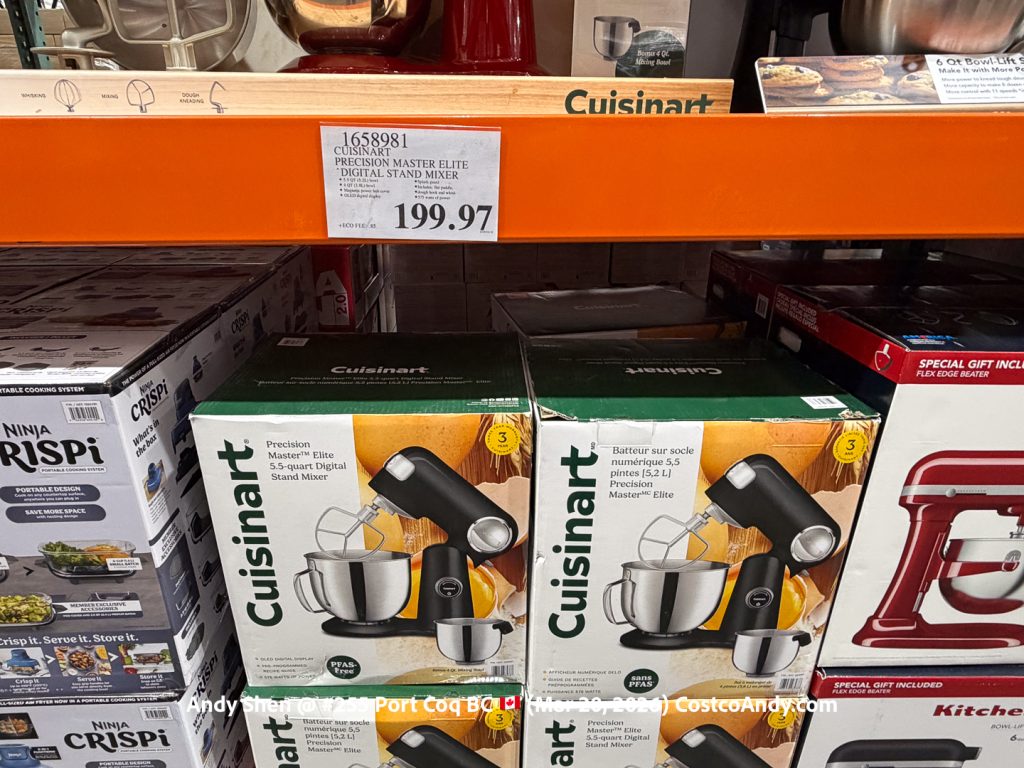 CUISINART PRECISION MASTER ELITE DIGITAL STAND MIXER