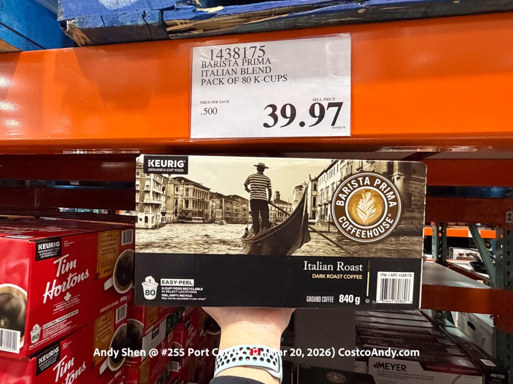 BARISTA PRIMA ITALIAN BLEND K-CUPS 80 COUNT