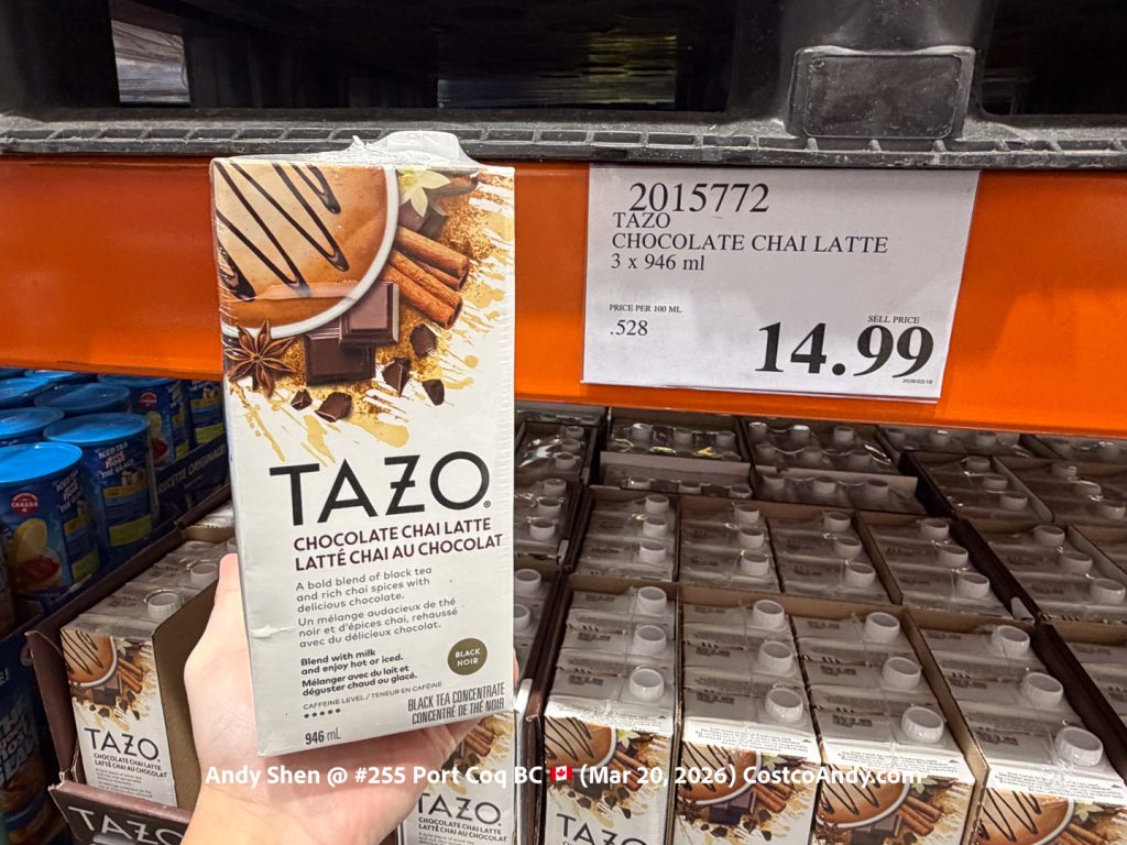 TAZO CHOCOLATE CHAI LATTE 3X946ML