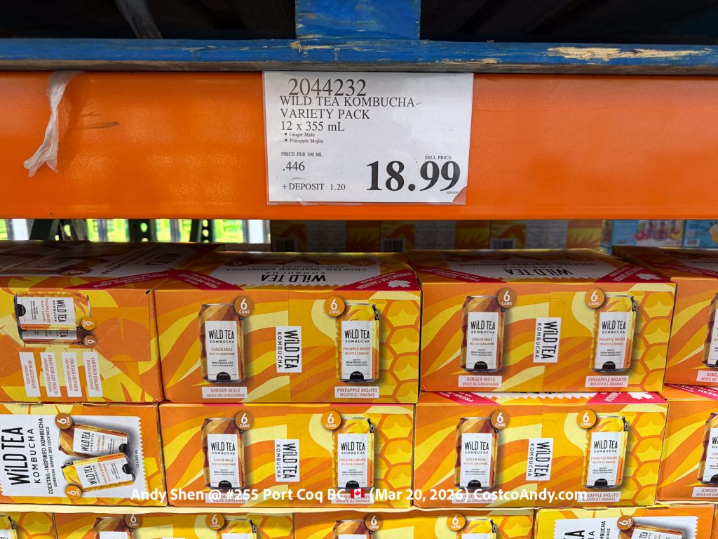 WILD TEA KOMBUCHA VARIETY PACK 12x355ML