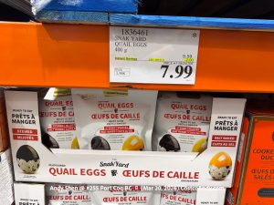 SNAK YARD QUAIL EGGS 400G