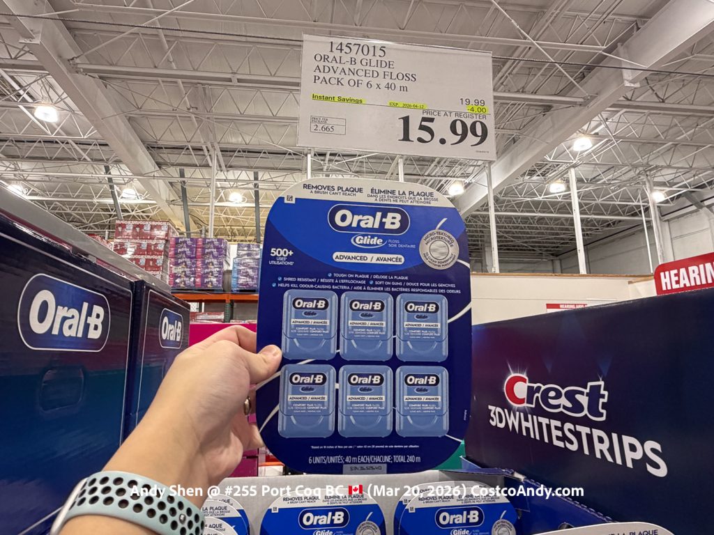 Oral-B Glide Advanced Floss Pack of 6x40m