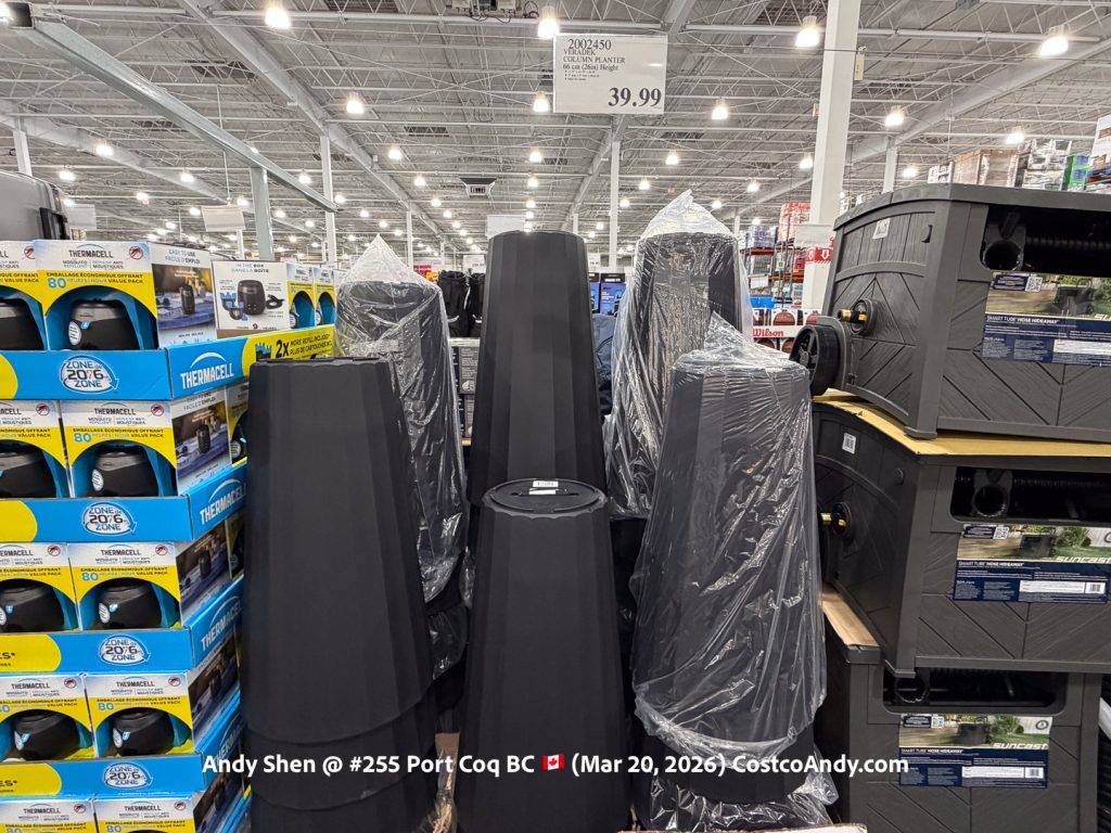 VERADEK COLUMN PLANTER 66 CM (26IN) HEIGHT