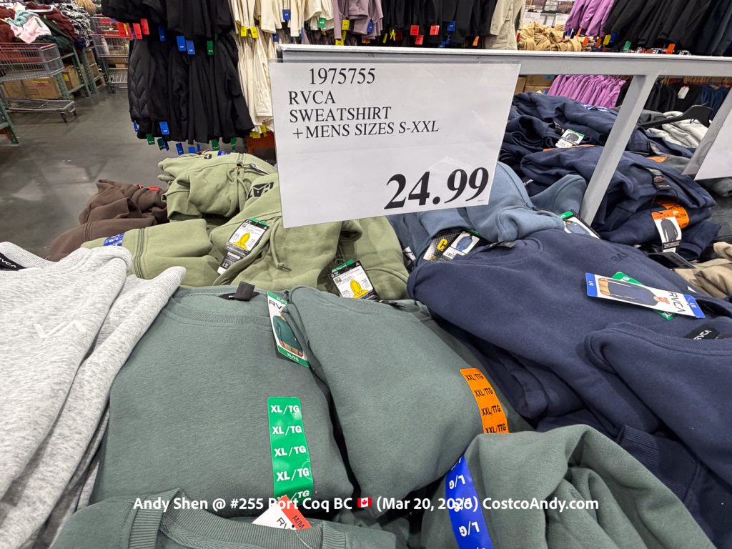 RVCA SWEATSHIRT + MENS SIZES S-XXL