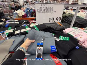 TUFF ATHLETICS FULL ZIP HOODIE WOMENS SIZES XS-XL