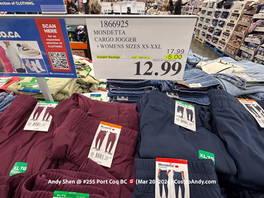 MONDETTA CARGO JOGGER +WOMENS SIZES XS-XXL