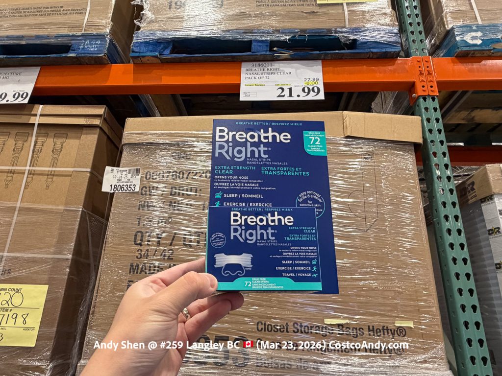 BREATHE RIGHT NASAL STRIPS CLEAR PACK OF 72