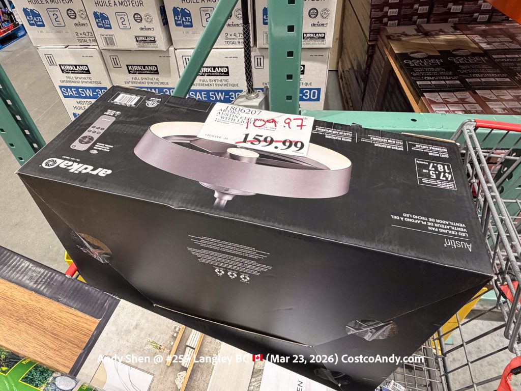 ARTIKA AUSTIN CEILING FAN WITH LIGHT