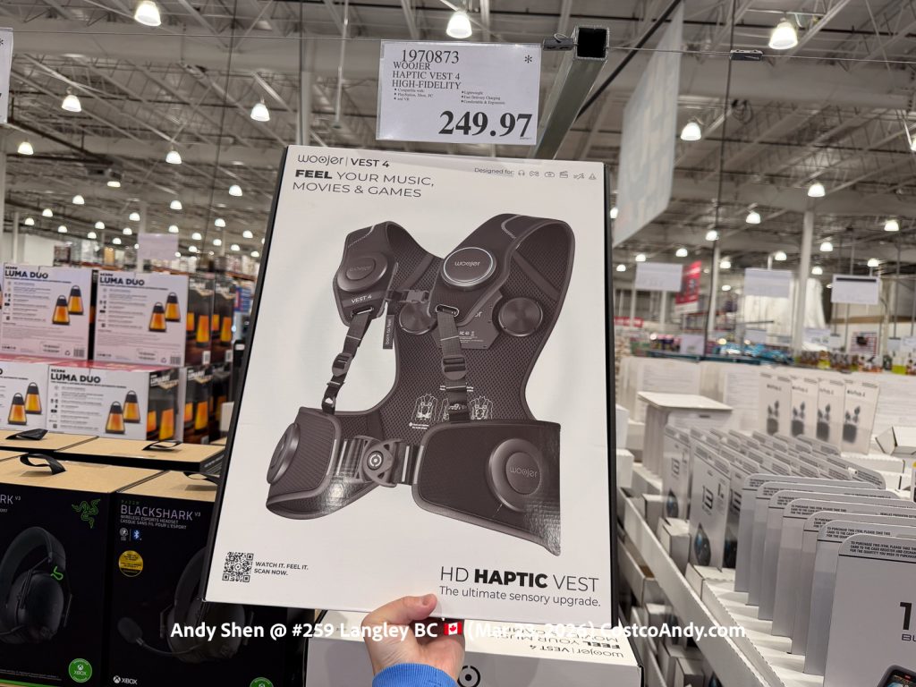 WOOJER HAPTIC VEST 4 HIGH-FIDELITY