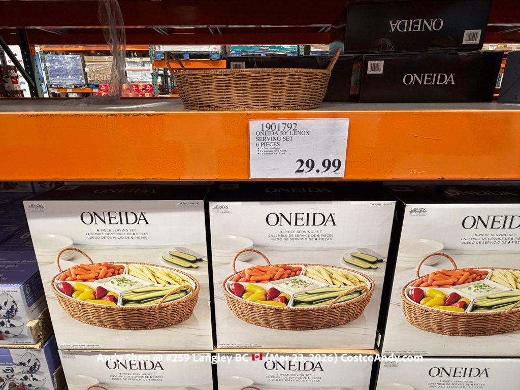 ONEIDA BY LENOX SERVING SET 6 PIECES