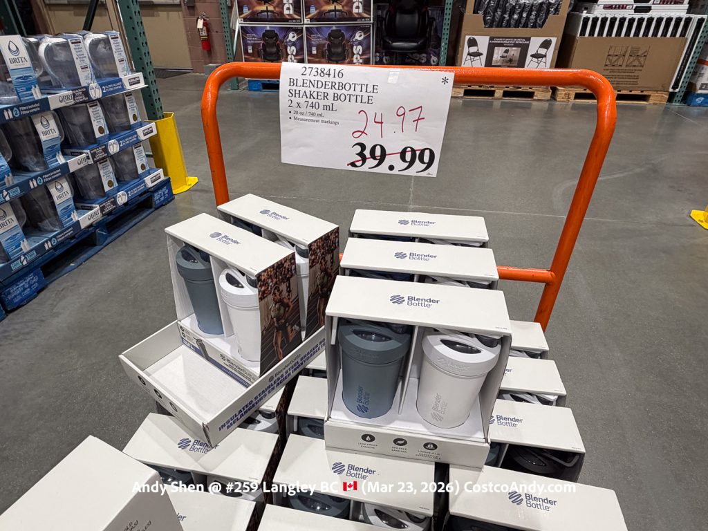 BLENDERBOTTLE SHAKER BOTTLE 2X740ML