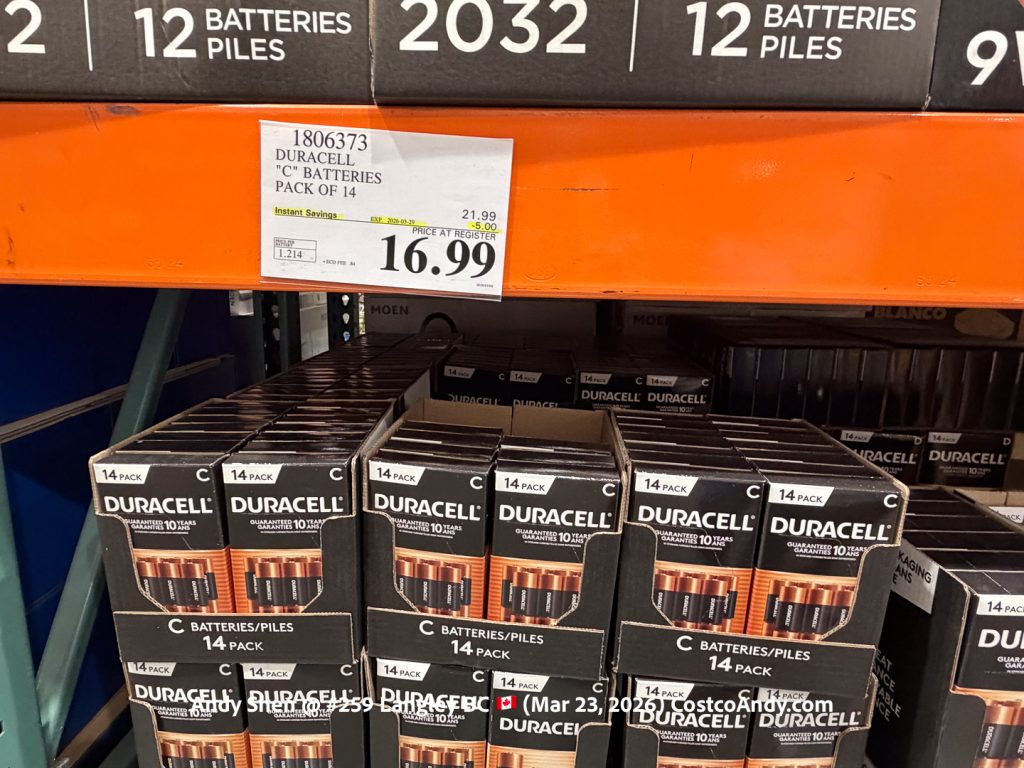 DURACELL C BATTERIES PACK OF 14