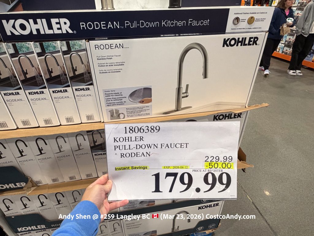 KOHLER PULL-DOWN FAUCET RODEAN