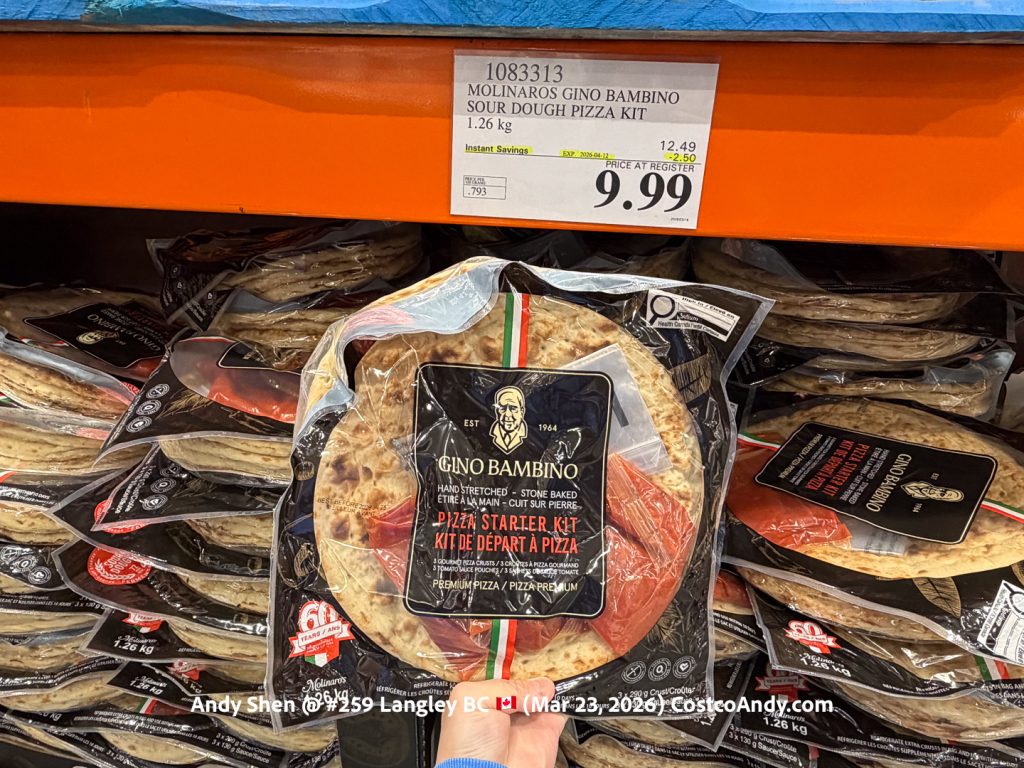 MOLINAROS GINO BAMBINO SOUR DOUGH PIZZA KIT 1.26 kg