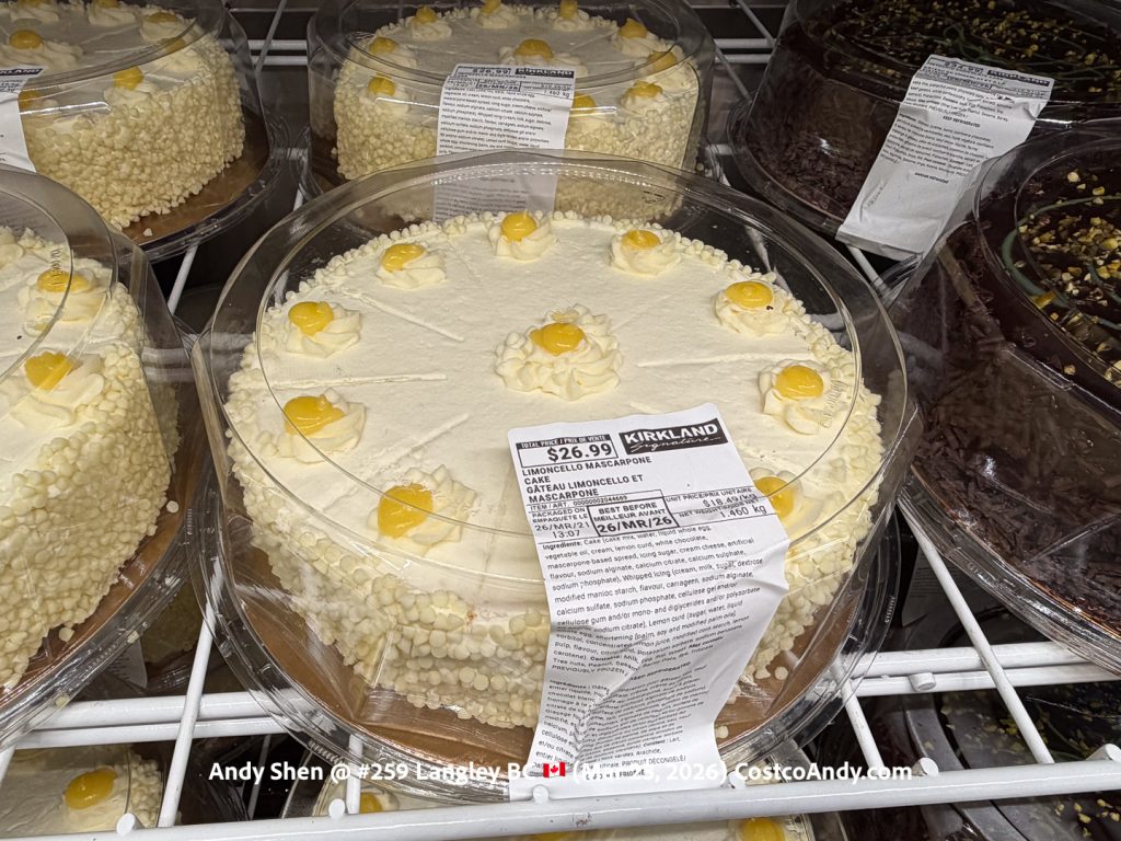 LIMONCELLO MASCARPONE CAKE