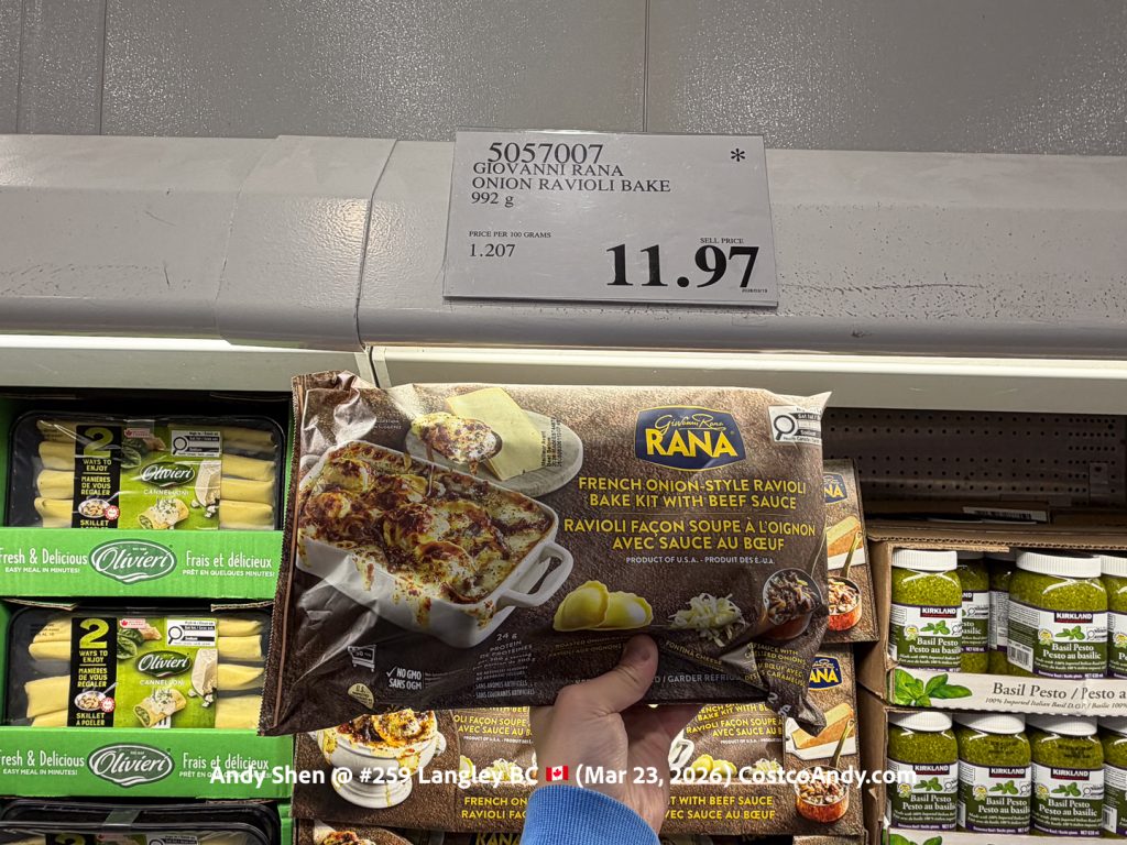 GIOVANNI RANA ONION RAVIOLI BAKE 992G