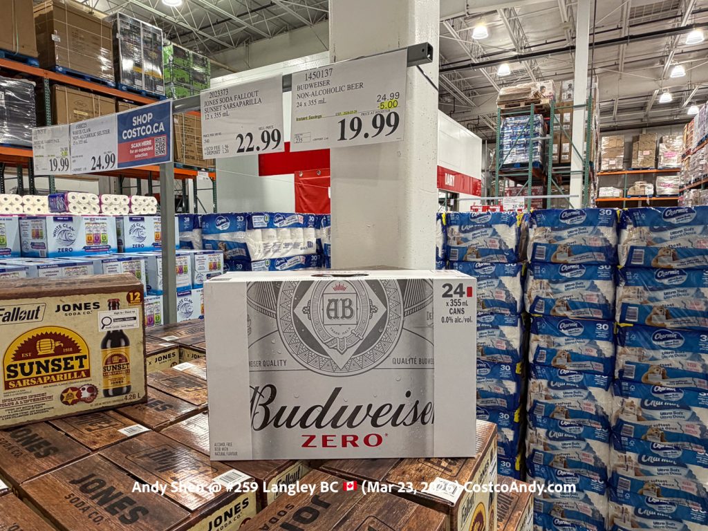 BUDWEISER NON-ALCOHOLIC BEER 24x355ML