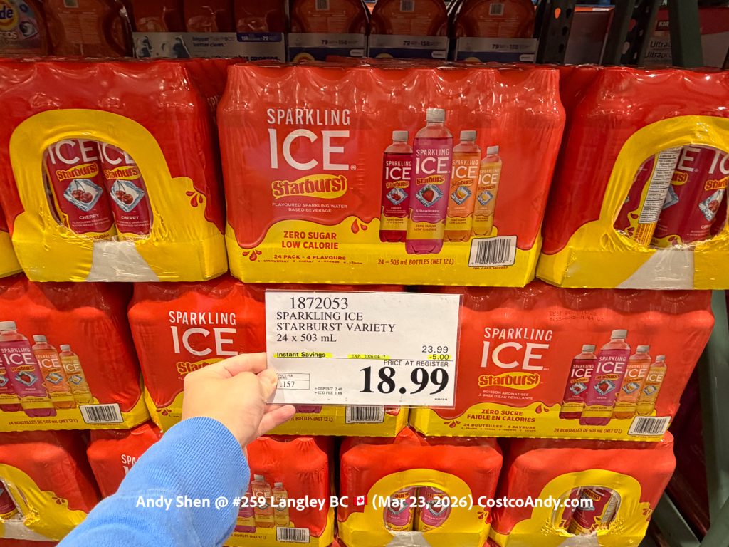 SPARKLING ICE STARBURST VARIETY 24 X 503 ML