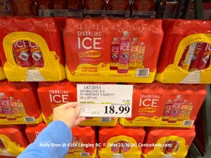 SPARKLING ICE STARBURST VARIETY 24 X 503 ML