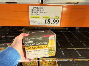 GREENHOUSE GINGER DEFENCE 16x60ML