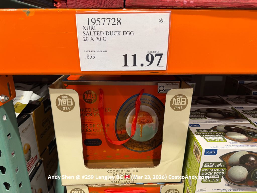 XURI SALTED DUCK EGG 20X70G