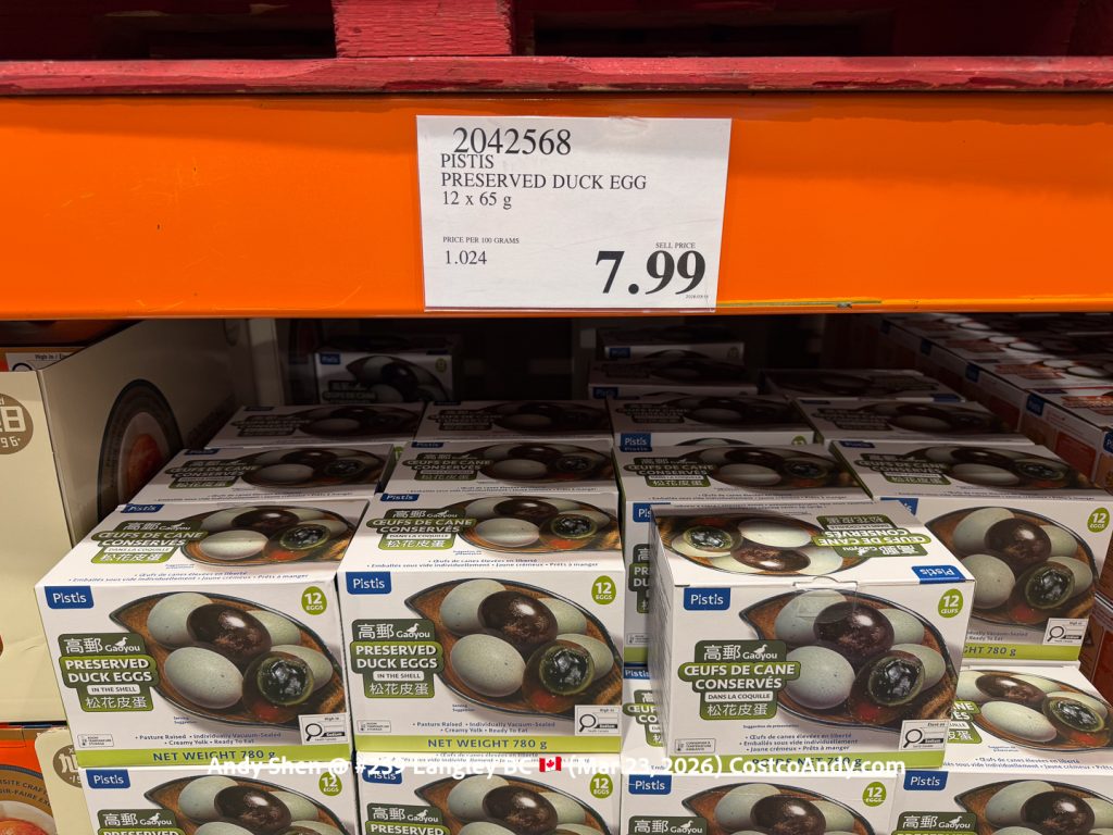 PISTIS PRESERVED DUCK EGG 12x65G