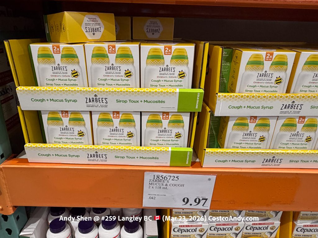 ZARBEE’S MUCUS & COUGH 2 X 118 ML