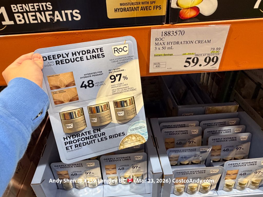 ROC MAX HYDRATION CREAM 3 X 50 ML