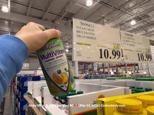 VITAFUSION MULTIVITES 250 GUMMIES
