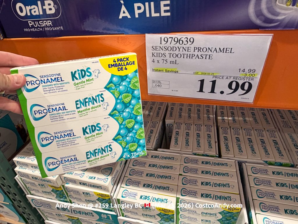 SENSODYNE PRONAMEL KIDS TOOTHPASTE 4 X 75 ML