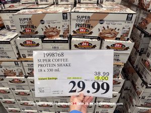 SUPER COFFEE PROTEIN SHAKE 18 X 330 ML