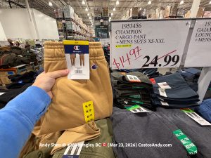 CHAMPION CARGO PANT +MENS SIZES XS-XXL