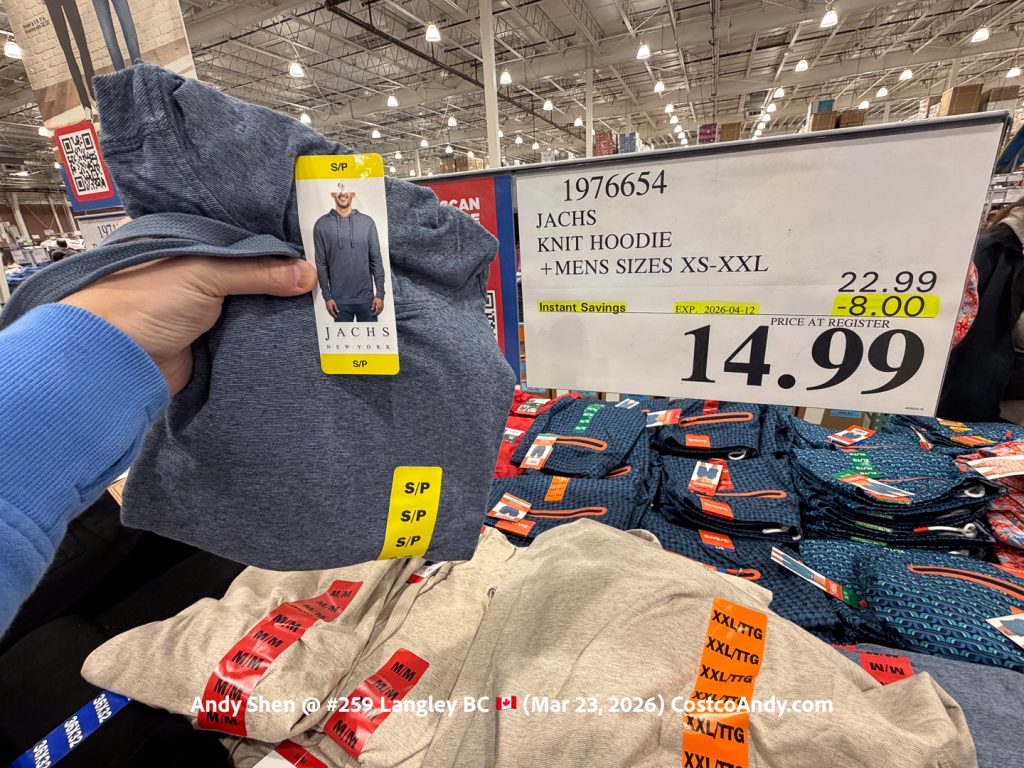 JACHS KNIT HOODIE +MENS SIZES XS-XXL