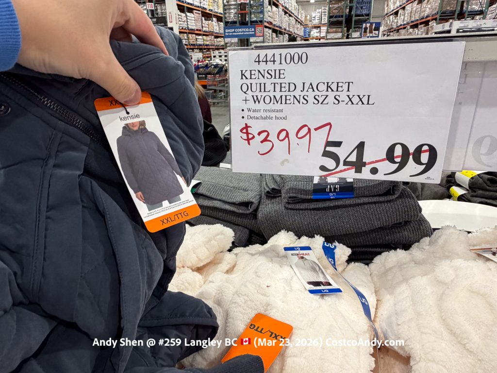 KENSIE QUILTED JACKET + WOMENS SZ S-XXL