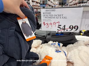 KENSIE QUILTED JACKET + WOMENS SZ S-XXL