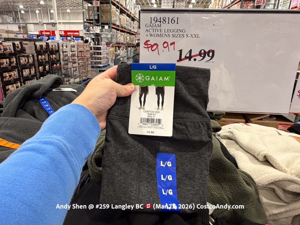 GAIAM ACTIVE LEGGING +WOMENS SIZES S-XXL