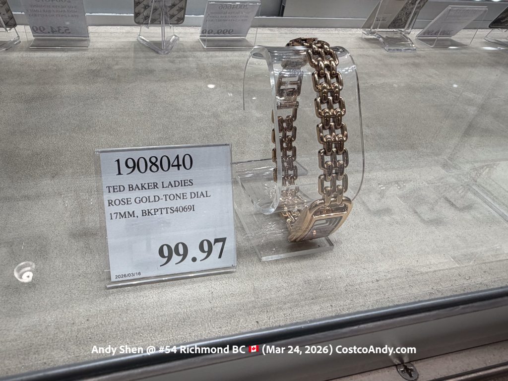 TED BAKER LADIES ROSE GOLD-TONE DIAL 17MM, BKPTTS4069I