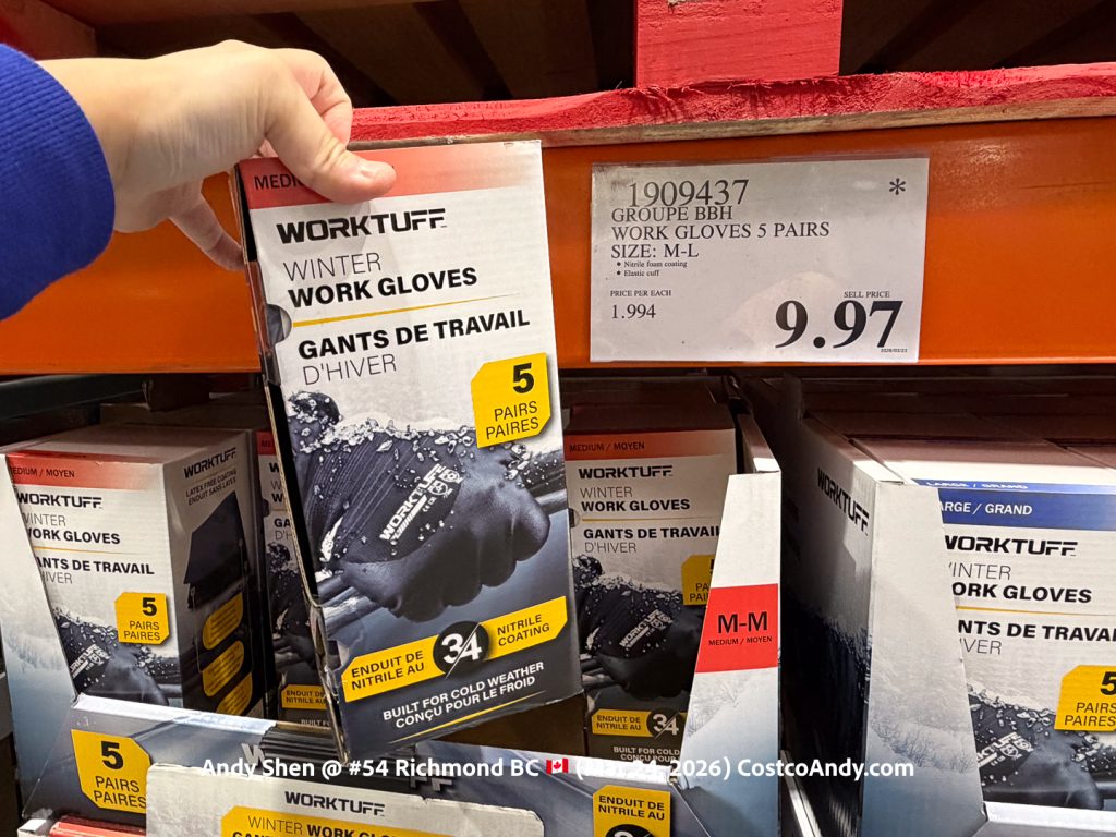 GROUP BBH WORK GLOVES 5 PAIRS SIZE M-L