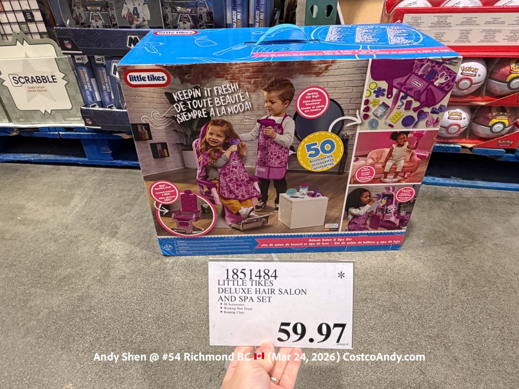 LITTLE TIKES DELUXE HAIR SALON AND SPA SET