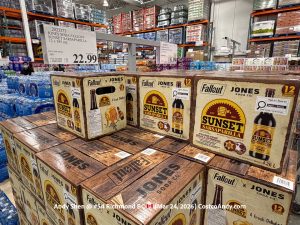 JONES SODA FALLOUT SUNSET SARSAPARILLA 12 X 355 ML