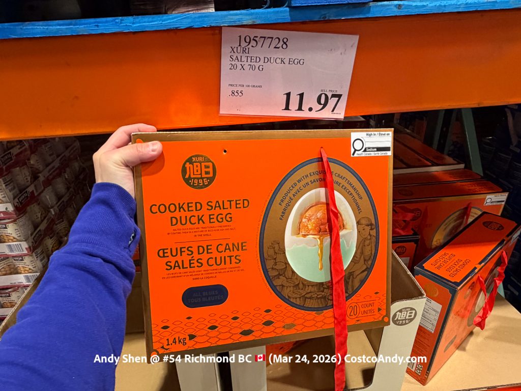 XURI SALTED DUCK EGG 20X70G