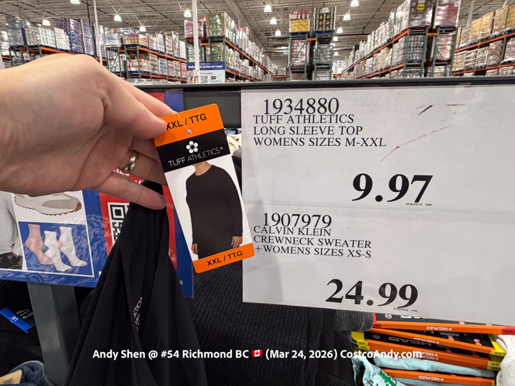 TUFF ATHLETICS LONG SLEEVE TOP WOMENS SIZES S-XXL