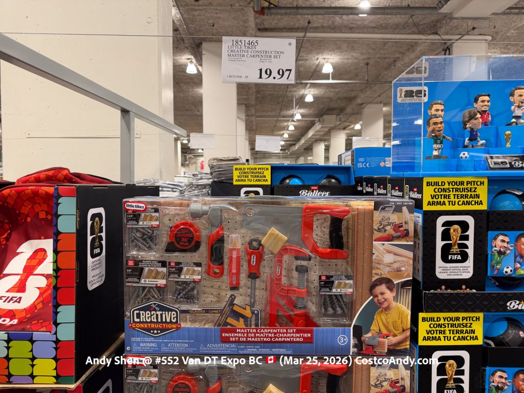 LITTLE TIKES CREATIVE CONSTRUCTION MASTER CARPENTER SET