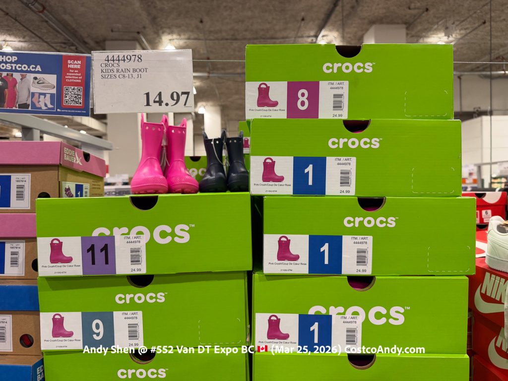 CROCS KIDS RAIN BOOT SIZES C8-13